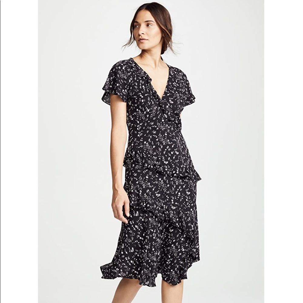 Joie Orita Floral Dress Size 0